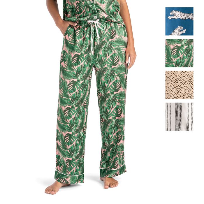 Hello Mello Beauty Sleep Satin Pajama Pants